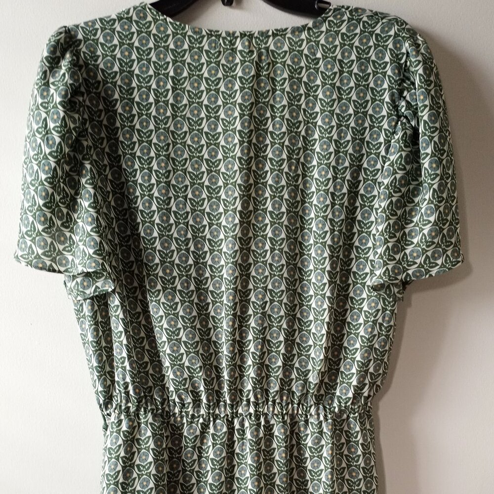 'MAX STUDIO' NWT Abstract Tulip Sleeve Top XL - Picture 10 of 12